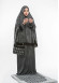 Lycra Sandy Prayer Set with Mushaf Bag and Prayer Mat - Code 701 - mint