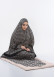 Lycra Sandy Prayer Set with Mushaf Bag and Prayer Mat - Code 701 - beige