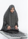 Lycra Sandy Prayer Set with Mushaf Bag and Prayer Mat - Code 701 - mint