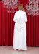 Product Name: Two-Piece Kimono Set with Elegant Design - 7017 - white