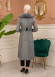 Trench Coat Wool Mohair Code 1364 - gray