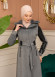 Trench Coat Wool Mohair Code 1364 - gray