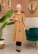 Trench Coat Wool Mohair Code 1364 - tan