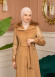 Trench Coat Wool Mohair Code 1364 - tan