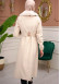 Trench Coat Wool Mohair Code 1364 - beige