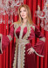 Kadife Yumuşak Kore Kaftanı - 4119 - Bordo