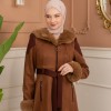 ترانشكوت كود 1366 شامواه مبطن بالفرو - ترابي