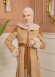 Velvet Suede Trench Coat with Faux Fur Lining, Code 1366 - beige