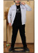 Mens Plus Size Tracksuit Code 2208 - gray