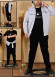 Mens Plus Size Tracksuit Code 2208 - gray