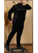 Mens Plus Size Tracksuit Code 2208 - black