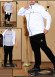 Mens Plus Size Tracksuit Code 2208 - white