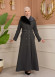 Women’s Winter Wool Coat 1370  - Anthracite