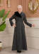 Women’s Winter Wool Coat 1370  - Anthracite