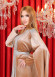 Velvet Kaftan - Code 4121 - tan