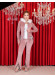 Velvet Three-Piece Pajama Set - Code 1024 - powder pink/ dusty pink