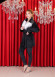 Luxury Four-Piece Velvet Set - Code 1027 - black