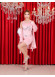 Luxury Four-Piece Velvet Set - Code 1027 - pink
