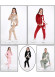 Girls Korean Velvet Pajama Set - Bunny Design - Code 3101 - powder pink/ dusty pink