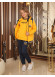 Kids Pajama Set Three-Piece - Code 3102 - yellow