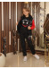 Kids Pajama Set Three-Piece - Code 3102 - black