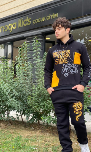 Kids Fleece Pajama Set - Code 3106 - yellow