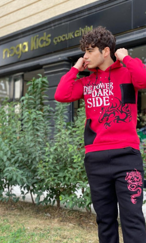 Kids Fleece Pajama Set - Code 3106 - red