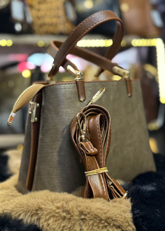 Luxury Womens Handbag - Code 937 - light brown