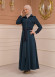 Womens Summer Long Coat Prada - Code 1234 - turquoise
