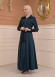 Womens Summer Long Coat Prada - Code 1234 - turquoise