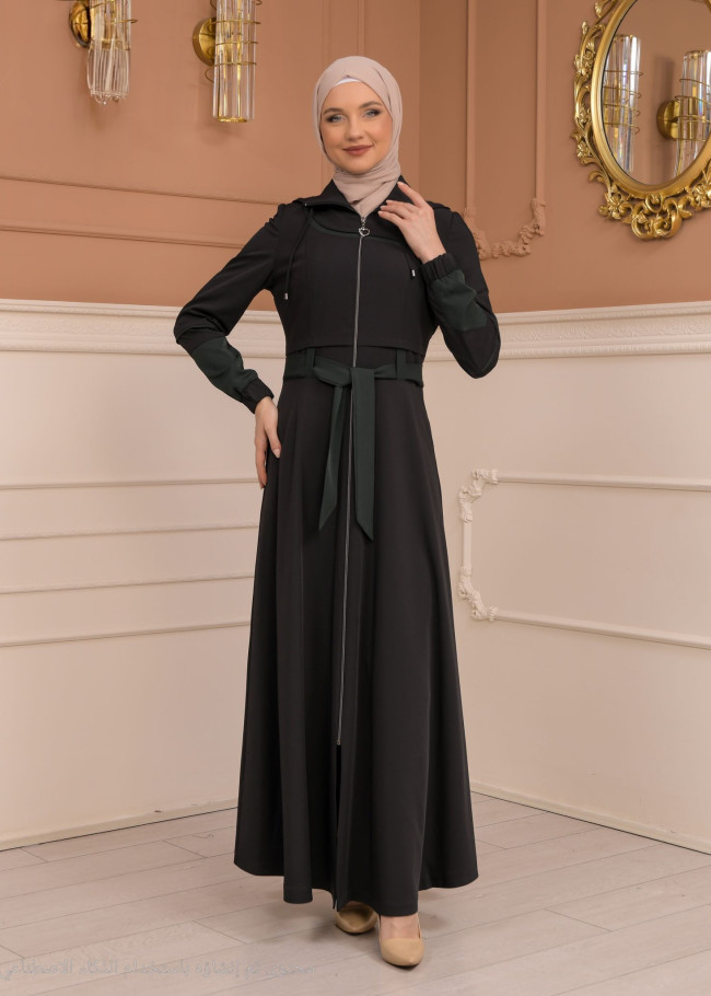 Womens Summer Long Coat Prada - Code 1234 - black