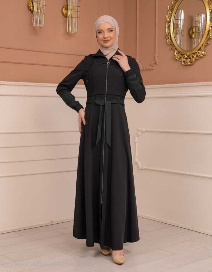 Womens Summer Long Coat Prada - Code 1234 - Schwarz