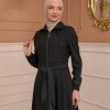 Womens Summer Long Coat Prada - Code 1234 - Schwarz