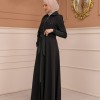 Womens Summer Long Coat Prada - Code 1234 - Schwarz