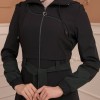 Womens Summer Long Coat Prada - Code 1234 - Schwarz
