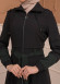 Womens Summer Long Coat Prada - Code 1234 - black