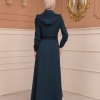 Womens Summer Long Coat Prada - Code 1234 - Türkis