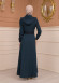 Womens Summer Long Coat Prada - Code 1234 - turquoise
