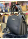 Modern Design Luxury Leather Womens Handbag - Code 981 - black