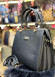 Modern Design Luxury Leather Womens Handbag - Code 981 - black