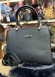Modern Design Luxury Leather Womens Handbag - Code 981 - black