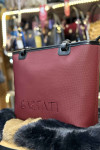 Large Womens Handbag - Code 982 - burgundy