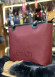 Large Womens Handbag - Code 982 - burgundy
