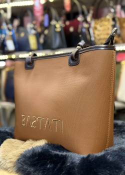 شنطة يد نسائية كبيرة - كود 982 - ترابي