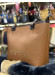 Large Womens Handbag - Code 982 - tan