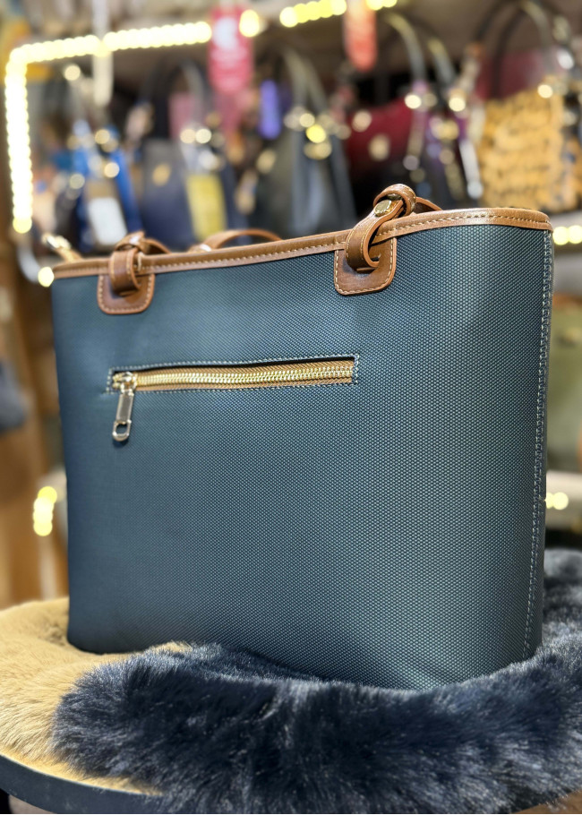 Large Womens Handbag - Code 982 - turquoise