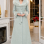 Ribbed Broadcloth Winter Coat with Faux Fur Hood 1392 - mint