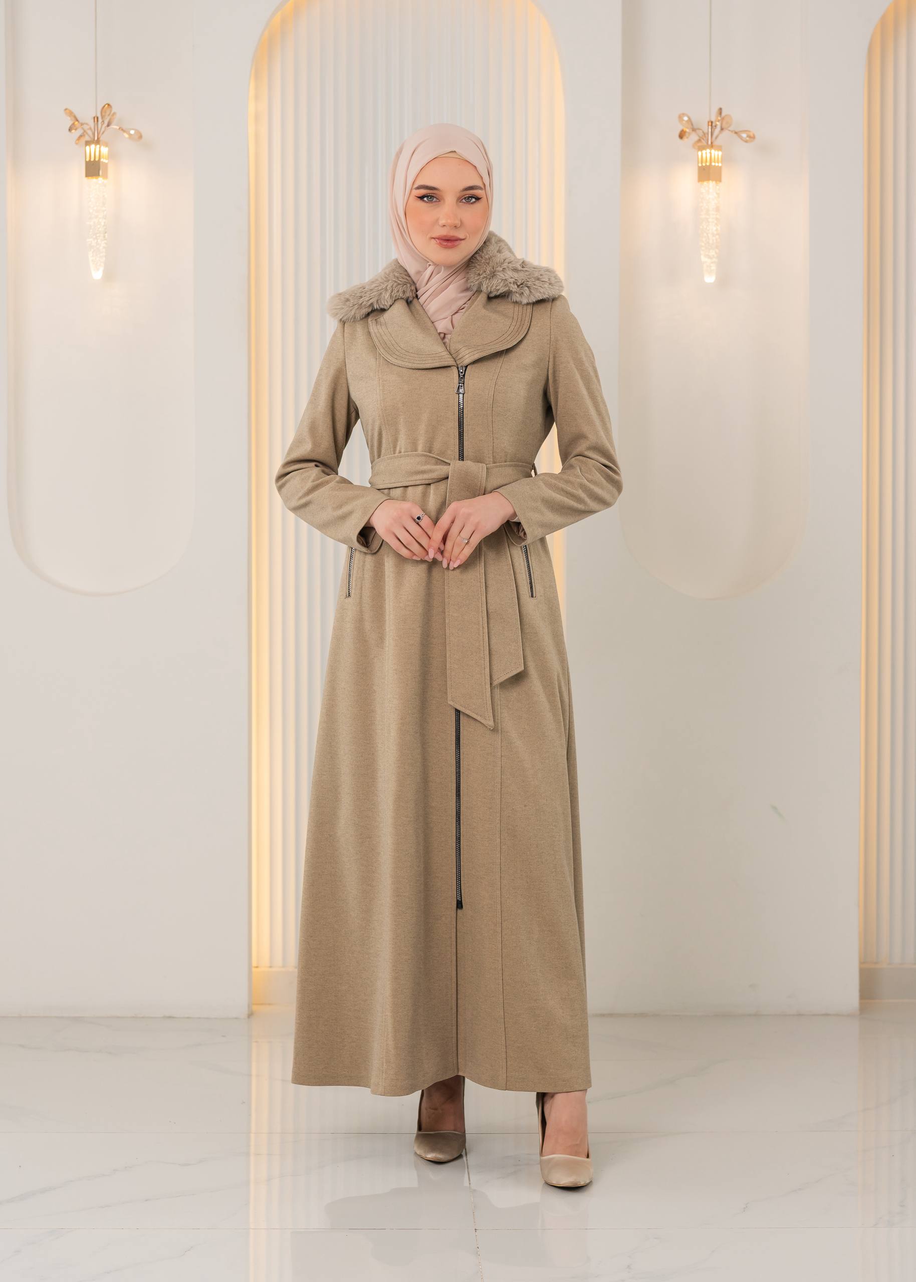 ジャケット・アウター Eaphi MULTI COLLAR LONG COAT beige 2 photo-2026-01-23-13-12-45-