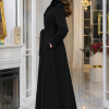 1396 مانطو شاموا  - black