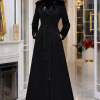 1396 مانطو شاموا  - black